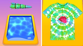 Tie Dye  All Levels Gameplay Android iOS [upl. by Enimaj]