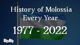 History of Molossia Every Year 1977  2022 [upl. by Aiuqcaj603]