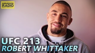 UFC 213 Robert Whittaker says Yoel Romero quotWill Fall Like Everyone Elsequot [upl. by Millicent]