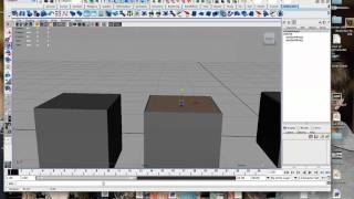 Maya Smooth Edges tutorial Bevel extrude etc [upl. by Llenahc]