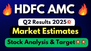 HDFC AMC share q2 results 2025 share analysisHDFC AMC share latest news  Result today [upl. by Keene]