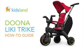 DOONA Liki Trike  StepByStep HowTo Guide by Kidsland [upl. by Ayekin890]