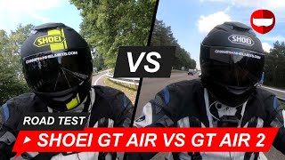 Shoei GT Air 2 vs GT Air  Review  Road Test  ChampionHelmetscom [upl. by Selrac]