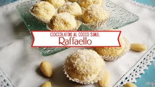 Cioccolatini al cocco simil Raffaello ● Profumi e Sapori [upl. by Aelem]