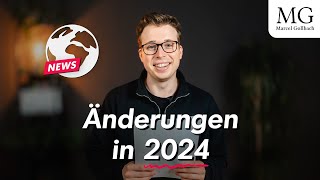 Das ÄNDERT sich 2024  Altersvorsorge Kinderfreibetrag Krankenversicherung CO2Preis Elterngeld [upl. by Chamberlain465]