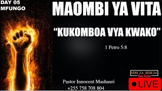 LIVE MAOMBI YA VITA  KUPAMBANIA HAKI YAKO [upl. by Debbra]