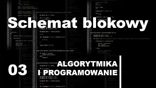 03 Schemat blokowy – Kurs algorytmika i programowanie [upl. by Yarehs187]