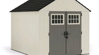 The best Vinyl Shed Suncast Tremont shed review from menards [upl. by Davide]