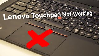 How To Fix Lenovo laptop touchpad not working in Windows 10 [upl. by Eidas160]