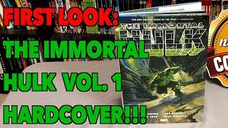 FIRST LOOK Immortal Hulk Volume 1 Hardcover [upl. by Arratahs615]