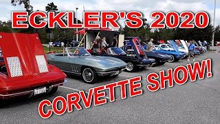 ECKLERS 2020 CORVETTE SHOW [upl. by Ardnuhsed]