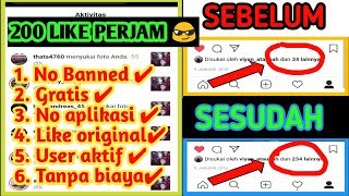 Terbaru 2019  CARA MEMPERBANYAK LIKE INSTAGRAM  Tanpa Aplikasi 2019 [upl. by Photina]