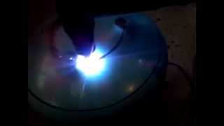 SNAP ON PLASMA 25 PLASMA CUTTER DEMO [upl. by Ileray172]