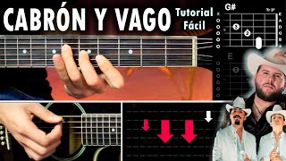 Carbón Y Vago  El Fantasma Y Los Dos Carnales GUITARRA Tutorial  Acordes [upl. by Aehcsrop]