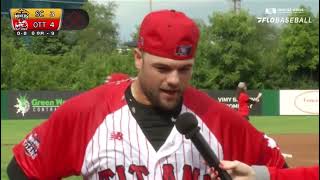 Peyton Isaacson Postgame Interview [upl. by Susumu539]