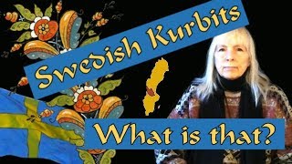 Folk Painting from Sweden The Kurbits History Symbolism Pattern How to do [upl. by Oirasec]