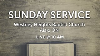 December 3 2023 Westney Heights Baptist Church Sunday Morning Service [upl. by Leckie]