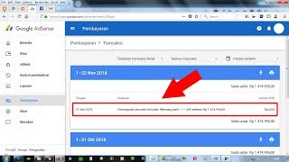 PANIK Pembayaran Otomatis Tertunda dari Google AdSense [upl. by Cutler]