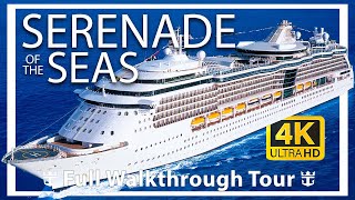 Serenade of the Seas  Full Walkthrough Tour amp Review  Super Video 4k  Royal Caribbean Cruises [upl. by Kcirdneh288]