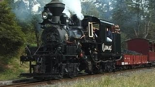 Climax Geared Steam Locomotive  Last run before overhaul Australian Trains [upl. by Bove]