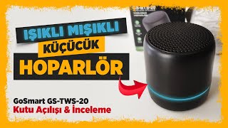 KÜÇÜK amp UCUZ GoSmart GSBTS20 Bluetooth Hoparlör İncelemesi  A101 Kablosuz Hoparlör [upl. by Nirac146]