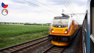 From surroundings of Prague To Nymburk by Krakonoš  Czech Republic from train 🇨🇿 [upl. by Lybis]