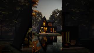 Villa design in autumn 🍂✨️ architecture cadsoftwaretutorial design revittutorial tutorial home [upl. by Nicko]