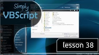 VBScript Basics Part 38  BrowseForFile [upl. by Senhauser]