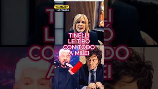 TINELLI LE TIRÓ CON TODO A MILEI canosa tinelli marcelotinelli mileipresidente milei [upl. by Yahiya345]