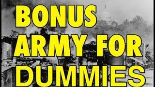 The Bonus Army Explained US History Review [upl. by Siekram365]