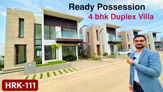 This is NOT Dubai  This is PUNE  Inside Tour of Ready to Move Villa  4 Bedroom Duplex Villa [upl. by Enenstein]