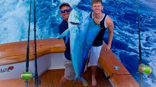 COCONUT CRUSTED BAHAMIAN DORADO IN THE OVEN DMFD [upl. by Nirret]