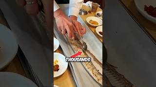 Most Expensive Fish At restaurant 🤯 [upl. by Leese]