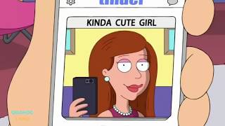 Family Guy  Quagmire Discovers Tinder App [upl. by Hogue679]