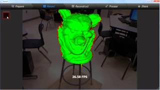 3D scanning with Skanect [upl. by Ainelec]