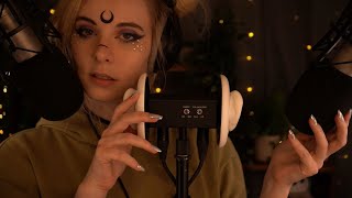 ASMR  Ear Attention amp Deep Ear Whispering  ear to ear rain [upl. by Nymsaj]