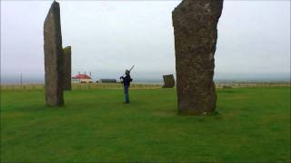 Piper plays in mysterious stone circles [upl. by Stillman]