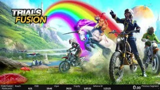 Trials Fusion Platinum Speedrun 11306 [upl. by Josy]