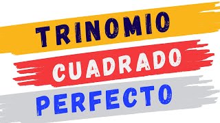 Trinomio cuadrado perfecto [upl. by Gault]