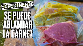 ¿Cómo Ablandar la Carne Experimento  Mitos de la Parrilla [upl. by Nedlog]