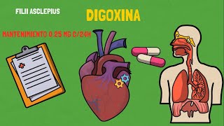 DIGOXINA  PARA QUÉ SIRVE [upl. by Maurili]