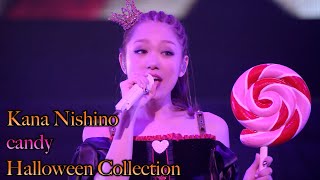 西野カナ『candy』 Live on “Halloween Collection” [upl. by Airdnaxila]