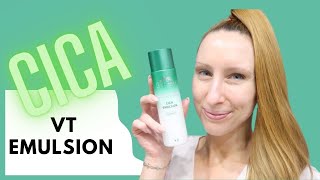 VT Cosmetics VT Cica Emulsion 200ml [upl. by Yelyab]