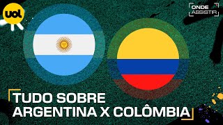 ARGENTINA X COLÔMBIA ONDE ASSISTIR AO VIVO HORÁRIO E ESCALAÇÕES PELA FINAL DA COPA AMÉRICA [upl. by Ijic]