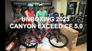 CANYON EXCEED CF 50 2023  UNBOXING VALUE FOR MONEY 🔥😍👍 [upl. by Jer]