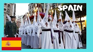 Malaga Witnessing Easter Holy Week Semana Santa religious procession [upl. by Neurath]