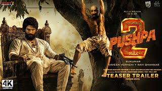 Pushpa 2  The Rule  Final Hindi Trailer 2024  Allu Arjun Fahadh Rashmika  Sukumar  DSP [upl. by Niawat934]