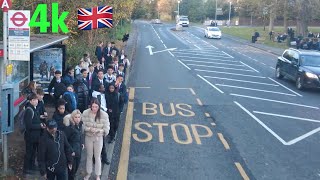 Beautiful view on double decker Bus No 320 from Biggin Hill Valley to Bromley London England enjoy [upl. by Snevets]