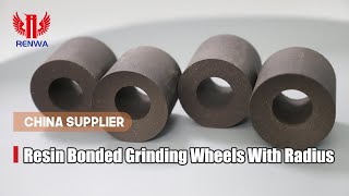 How resin bonded grinding wheels with radius enable smoother more precise cuts？ [upl. by Lehar]