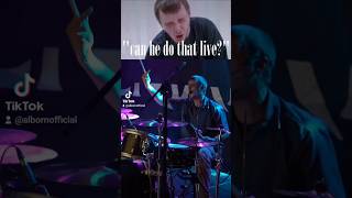 We get this question a lot alborn metal drums drumcover hardrock livemusic concert drummer [upl. by Ardath]